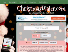 Tablet Screenshot of christmasdialer.com